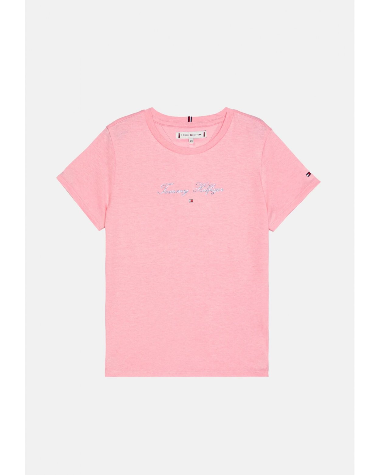 T-shirt rosa Tommy Hilfiger per bambina