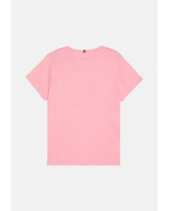 T-shirt rosa Tommy Hilfiger per bambina