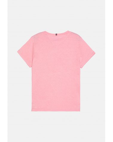 T-shirt rosa Tommy Hilfiger per bambina