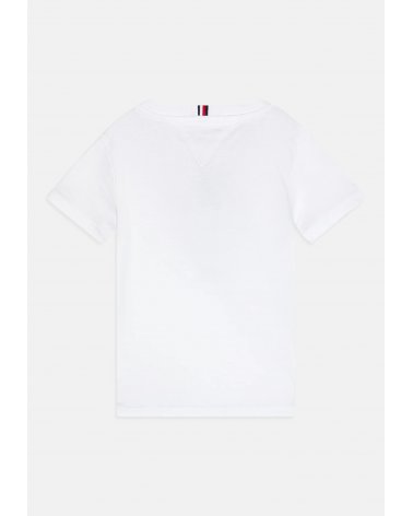 T-shirt Tommy Hilfiger Bianca Maniche Corte Bambino