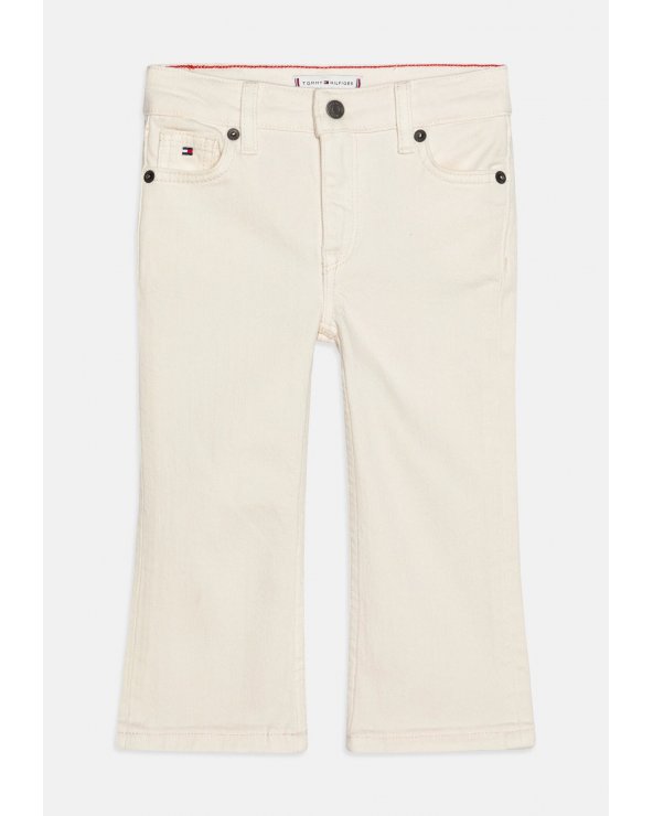 Pantalone zampetta Tommy Hilfiger bambina ragazza panna