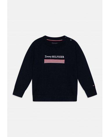 TOMMY HILFIGER Maglia Blu Bambino e Ragazzo Primavera Estate