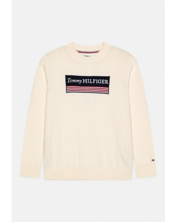 TOMMY HILFIGER T-shirt Avorio Bambino e Ragazzo Primavera Estate
