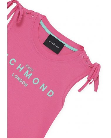 Abitino smanicato rosa John Richmond bambina 2-16 anni
