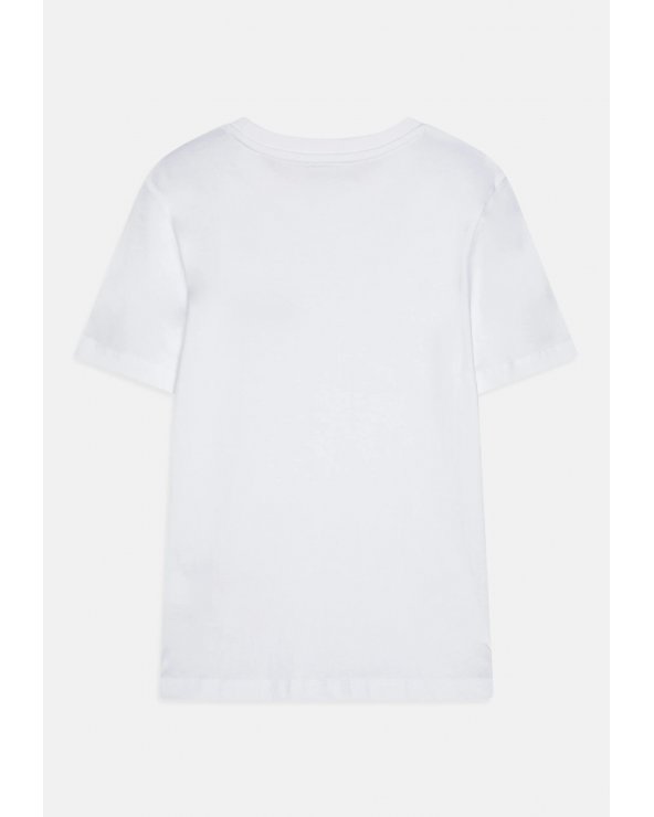 T-shirt bianca Calvin Klein bambino primavera-estate
