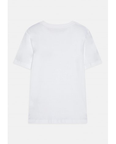 T-shirt bianca Calvin Klein bambino primavera-estate