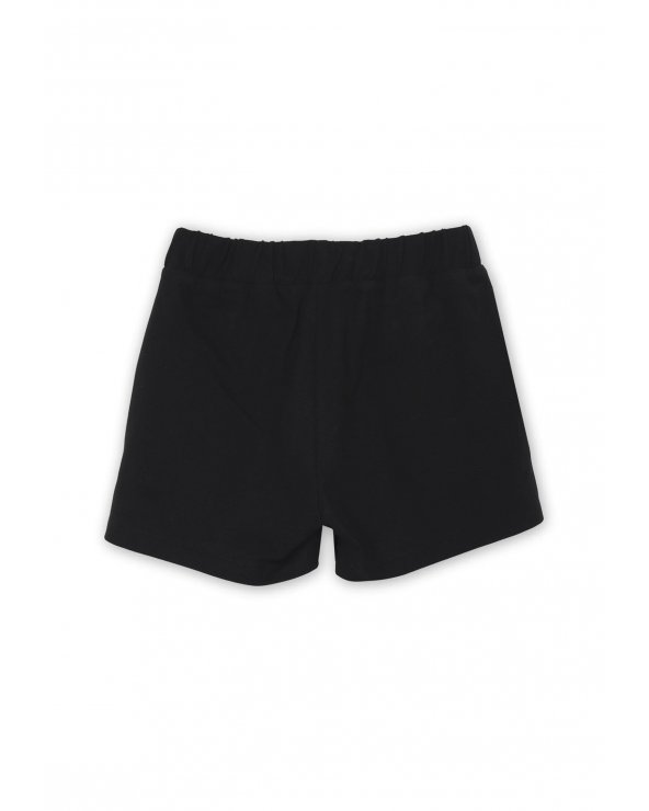 Completo polo bianco e shorts neri John Richmond bambina 2-16 anni
