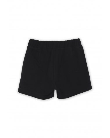 Completo polo bianco e shorts neri John Richmond bambina 2-16 anni