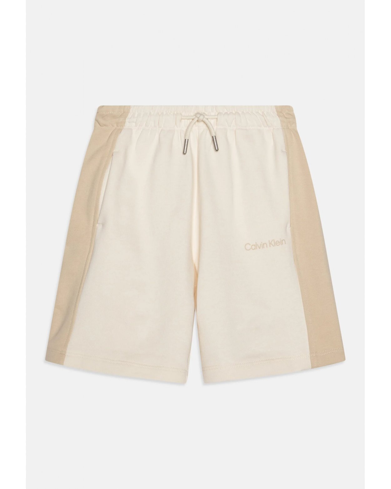 Shorts beige Calvin Klein bambino ragazzi primavera-estate 2025