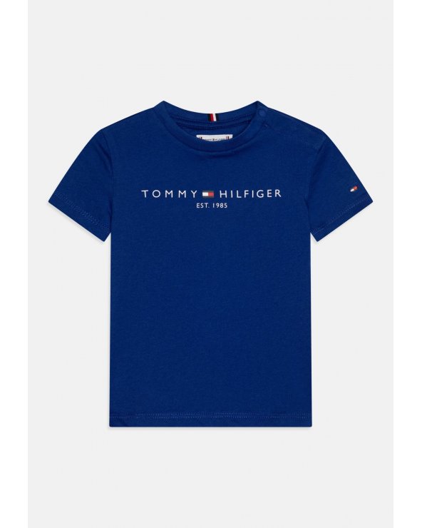 Tommy Hilfiger Maglietta Blu Logo Neonato