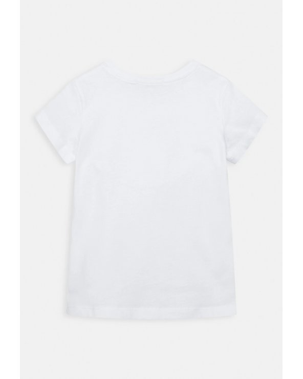 Tshirt bianca Calvin Klein bambina slim fit