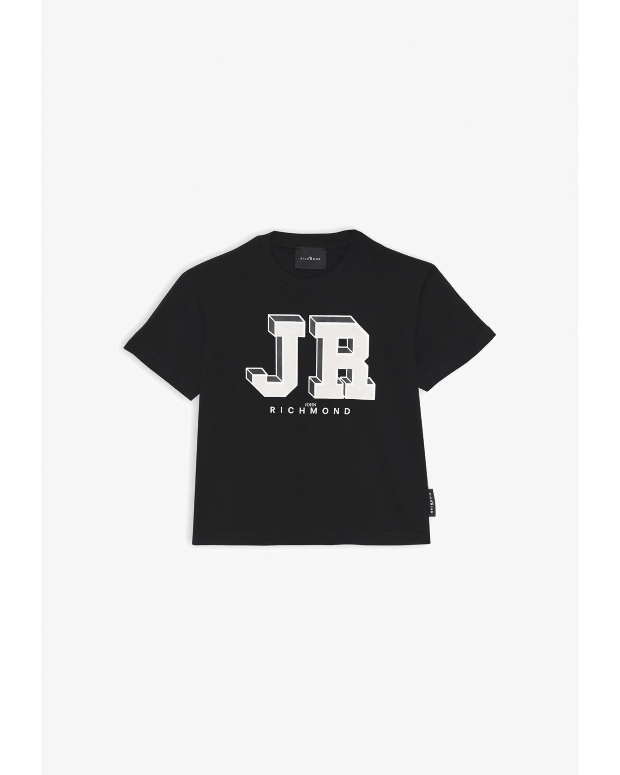 John Richmond Maglietta Nera JR Bambino