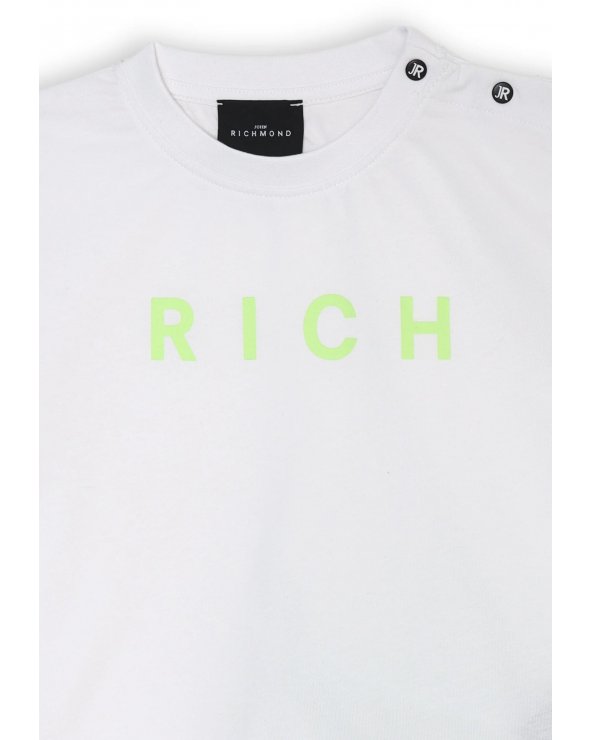 Completo Bianco e Verde John Richmond - Neonato Primavera Estate
