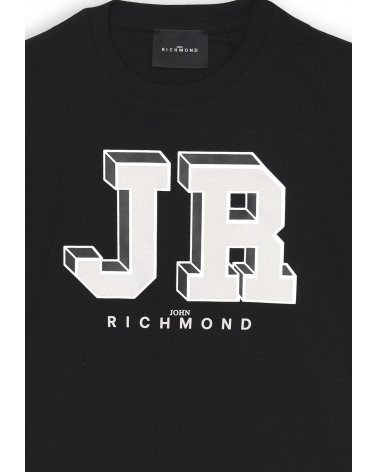 John Richmond Maglietta Nera JR Bambino