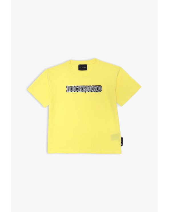 John Richmond - Maglia a maniche corte gialla bambino