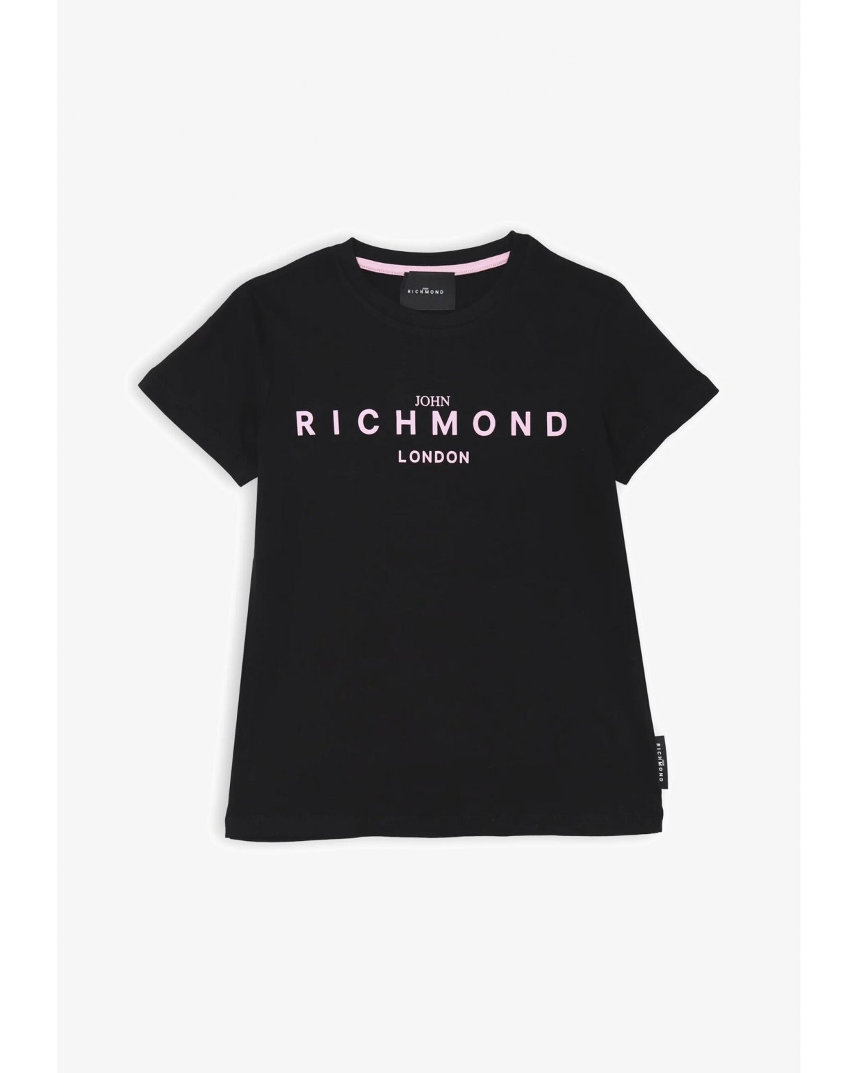 John Richmond - Maglia a maniche corte nera bambina