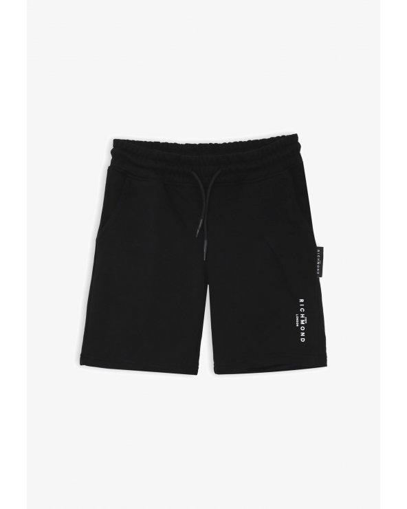 Bermuda Felpa Nero John Richmond Bambino