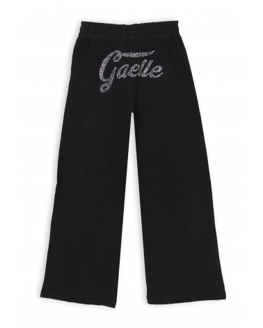 Gaelle Paris - Completo felpa e pantalone nero bambina ragazza