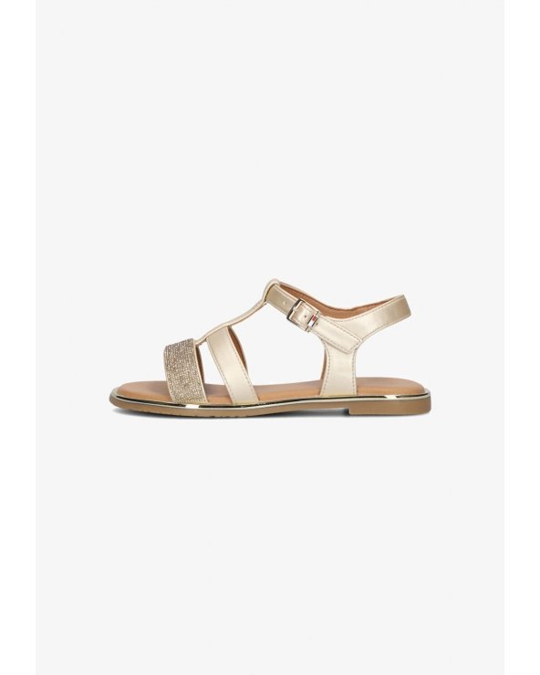 Sandali eleganti oro Tommy Hilfiger Kids bambina primavera estate 2025