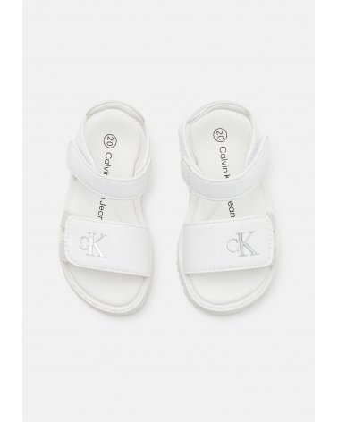 Sandali eleganti bianchi Calvin Klein Jeans bambina primavera estate 2025