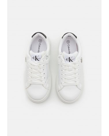 Sneaker bianche Calvin Klein Jeans unisex bambino primavera estate 2025