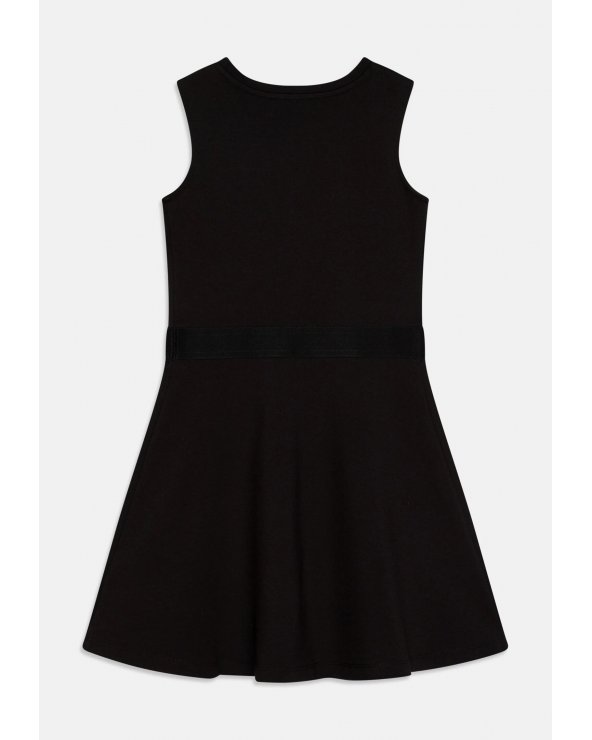 Vestito smanicato nero Calvin Klein Jeans bambina primavera estate 2025