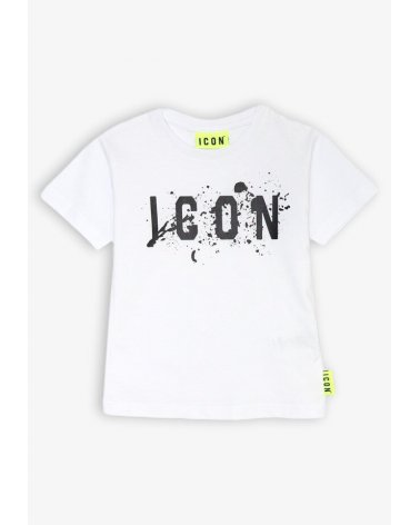 Set maglietta e bermuda bianco e nero ICON - Bambino e neonato