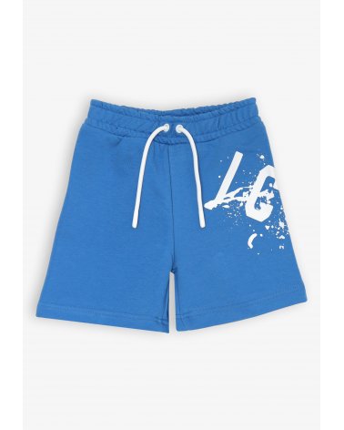 Set maglietta e bermuda bianco e blu royal ICON - Bambino e neonato