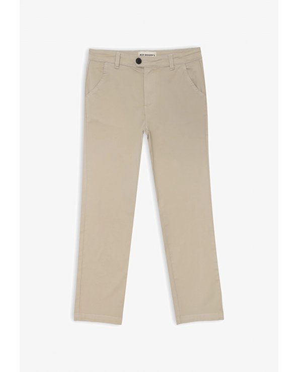 Roy Rogers &#124; Pantaloni chino slim bambino beige - Primavera Estate 2025