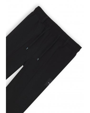 Pantalone bambino nero con laccetto vestibilita' regolare primavera estate 25