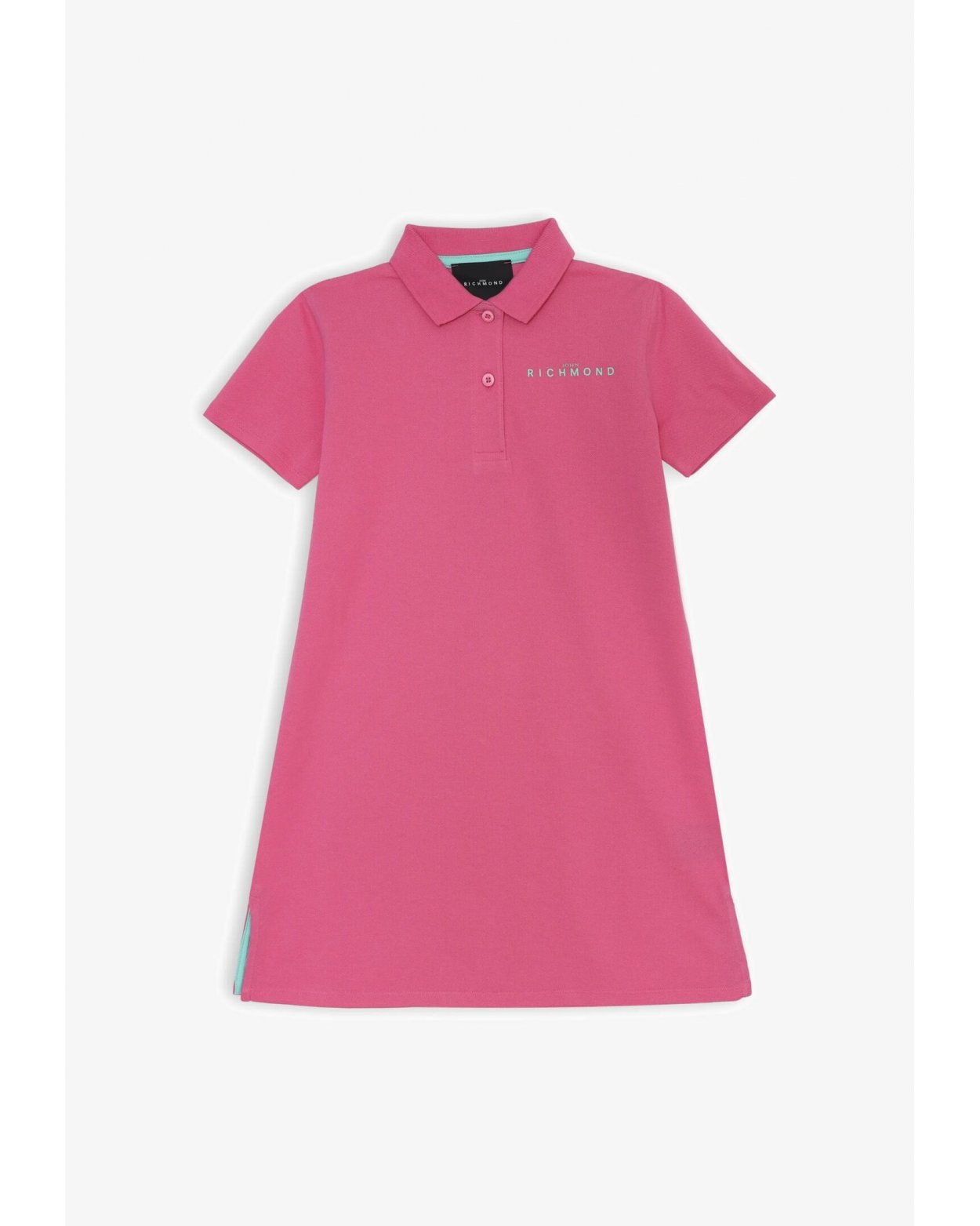 Vestito polo bambina John Richmond rosa maniche corte primavera estate 25