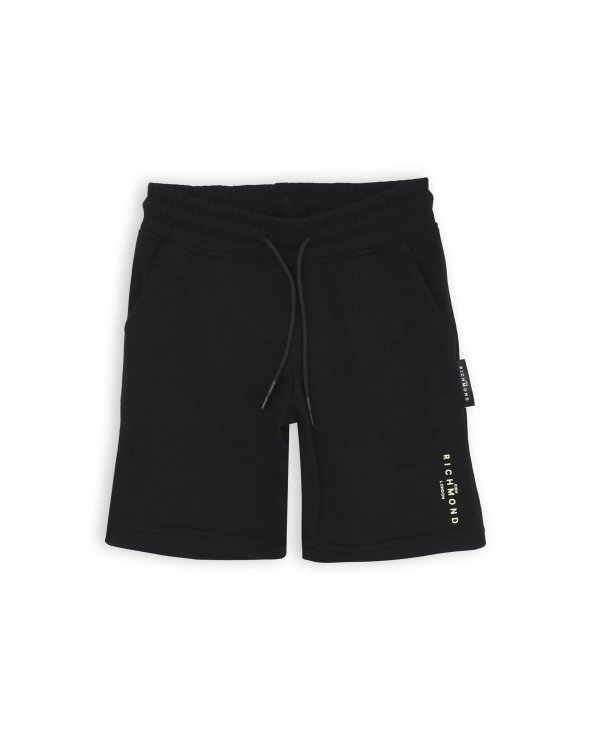 Completo bambino John Richmond verde lime e nero maglietta e bermuda primavera e