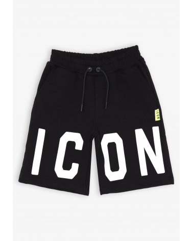 Set maglietta e bermuda nero e bianco ICON - Bambino e ragazzo