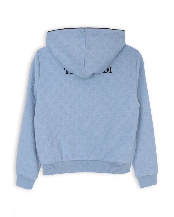 Felpa Trussardi Junior Bambino Blu Primavera Estate 2025