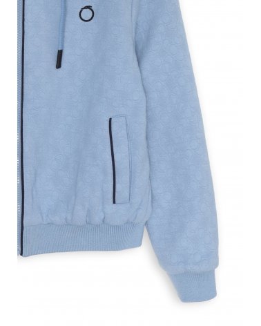 Felpa Trussardi Junior Bambino Blu Primavera Estate 2025