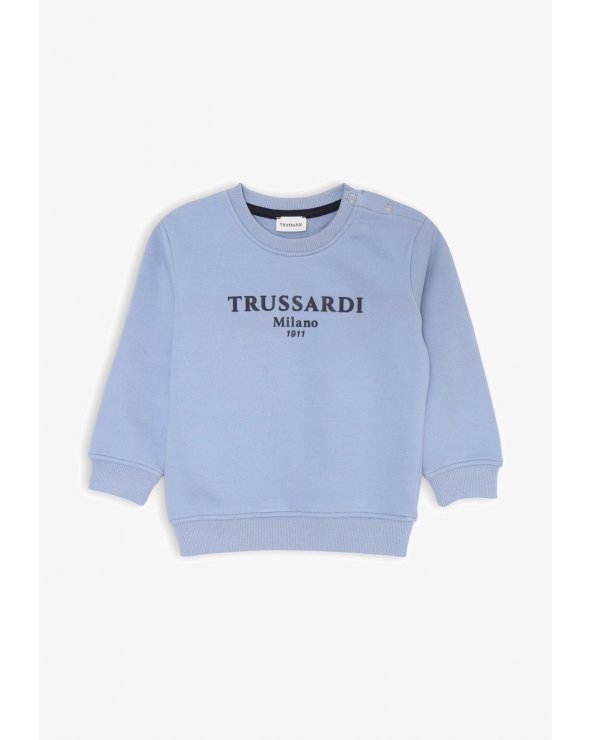Felpa Trussardi bambino azzurra - Primavera-Estate 2025