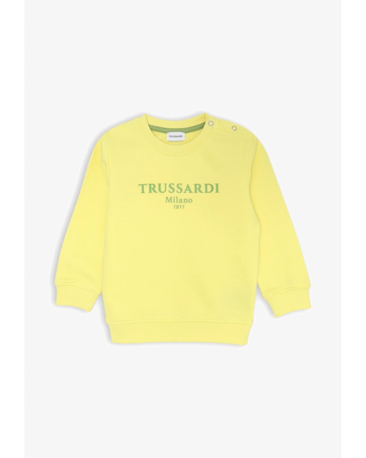 Felpa Trussardi bambino gialla &#124; Primavera-Estate 2025