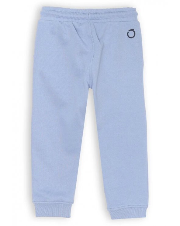 Pantalone Trussardi bambino azzurro, cotone misto, primavera estate 2025