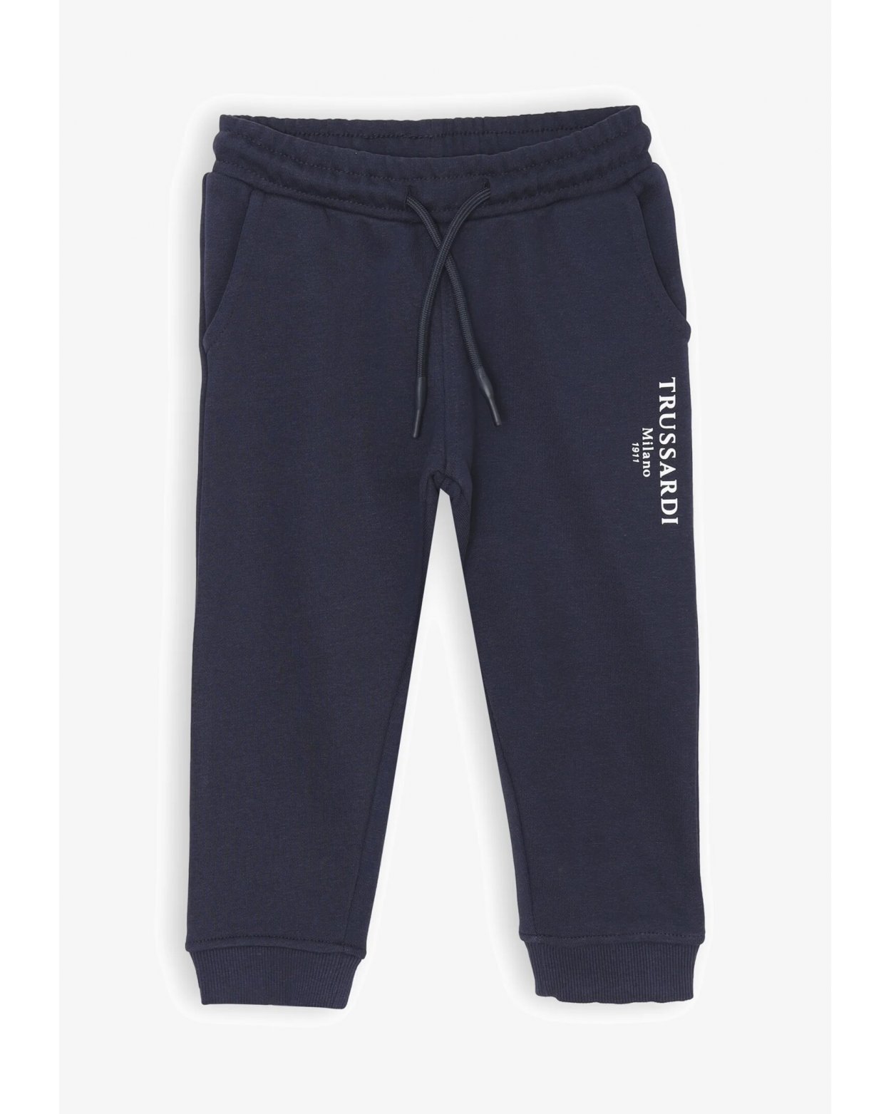 Pantalone Trussardi bambino blu, cotone misto, primavera estate 2025