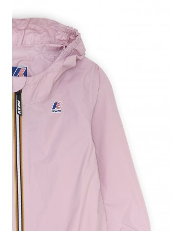 K-Way Giacca Antivento Rosa Neonata Primavera Estate 2025