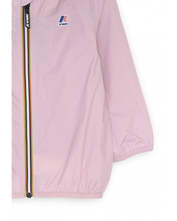 K-Way Giacca Antivento Rosa Neonata Primavera Estate 2025