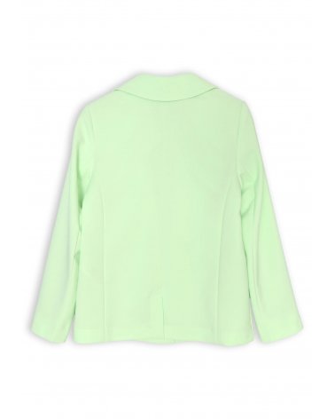Completo giacca e pantalone verde menta bambina ragazza primavera-estate