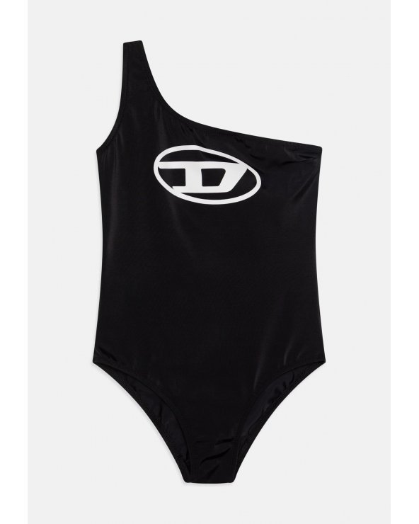 Costume intero nero monospalla bambina Diesel