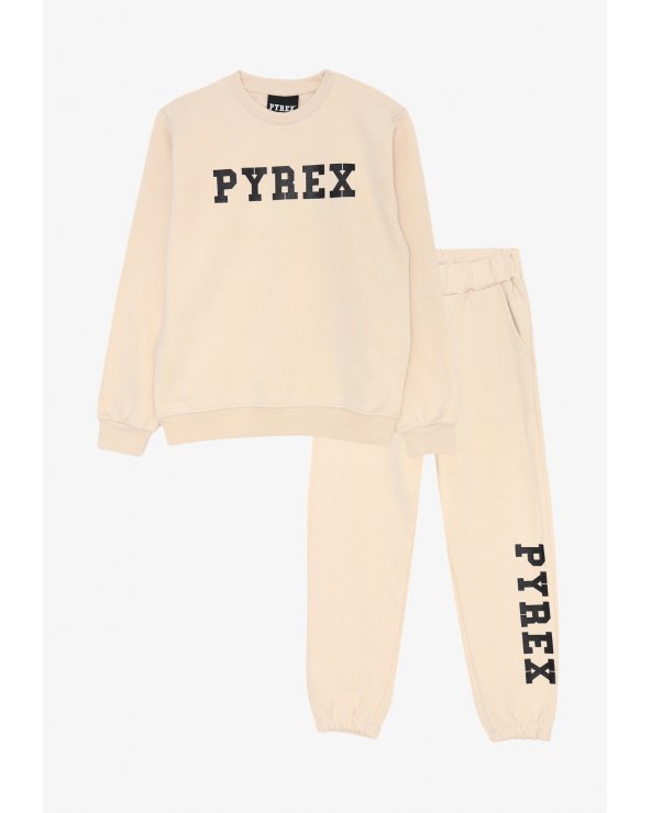 Pyrex Tuta Beige Bambino e Ragazzo 8-16 Anni in Cotone