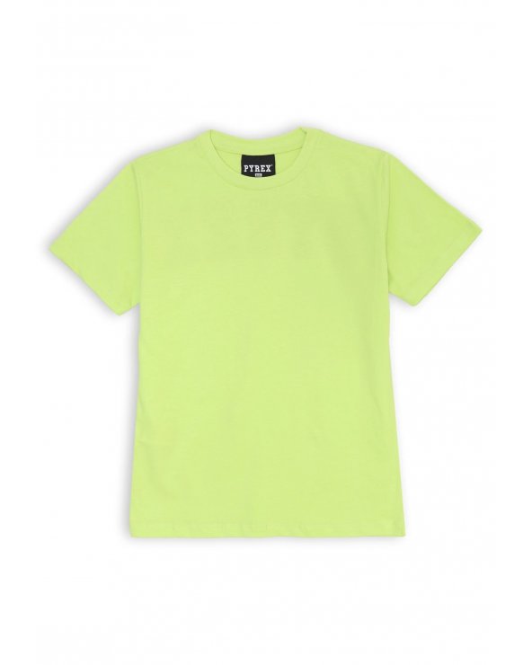 Completo Pyrex bambino verde lime - T-shirt & bermuda primavera 25
