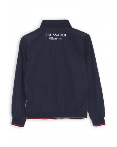 Giubbotto Trussardi Junior Blu &#124; Bambino Primavera-Estate 2025