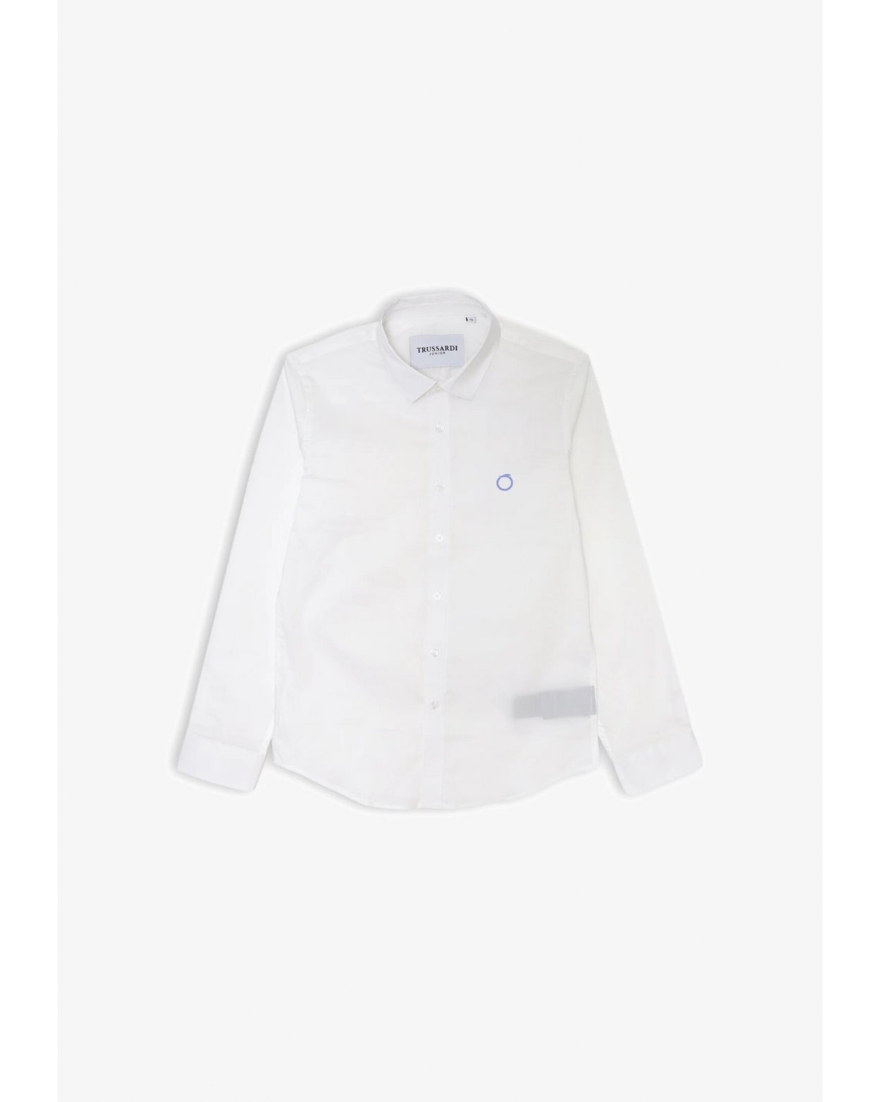 Camicia Trussardi bianca bambino - Manica lunga cotone e nylon