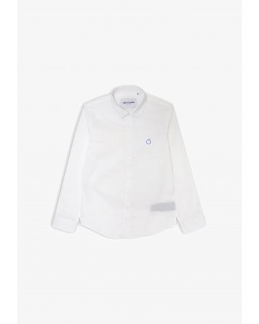 Camicia Trussardi bianca bambino - Manica lunga cotone e nylon