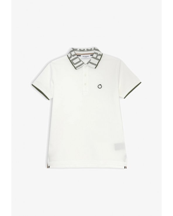 Titolo: <br /> Polo bianca bambino Trussardi - Primavera-Estate 2025