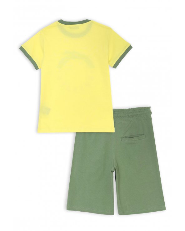 Trussardi completo bambino giallo e verde &#124; Primavera Estate 2025
